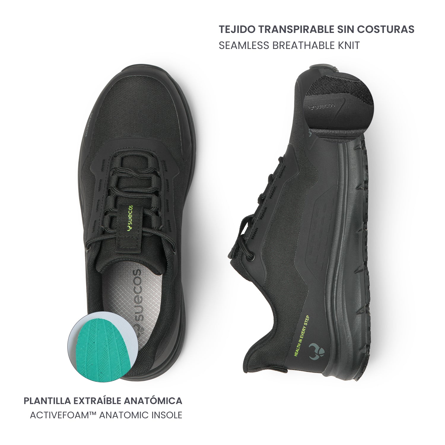 Asgard Black Shoes 