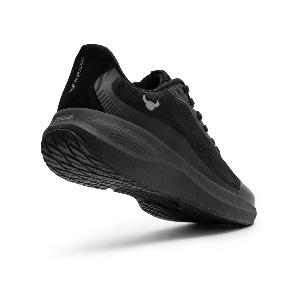 Aura Black Trainers 