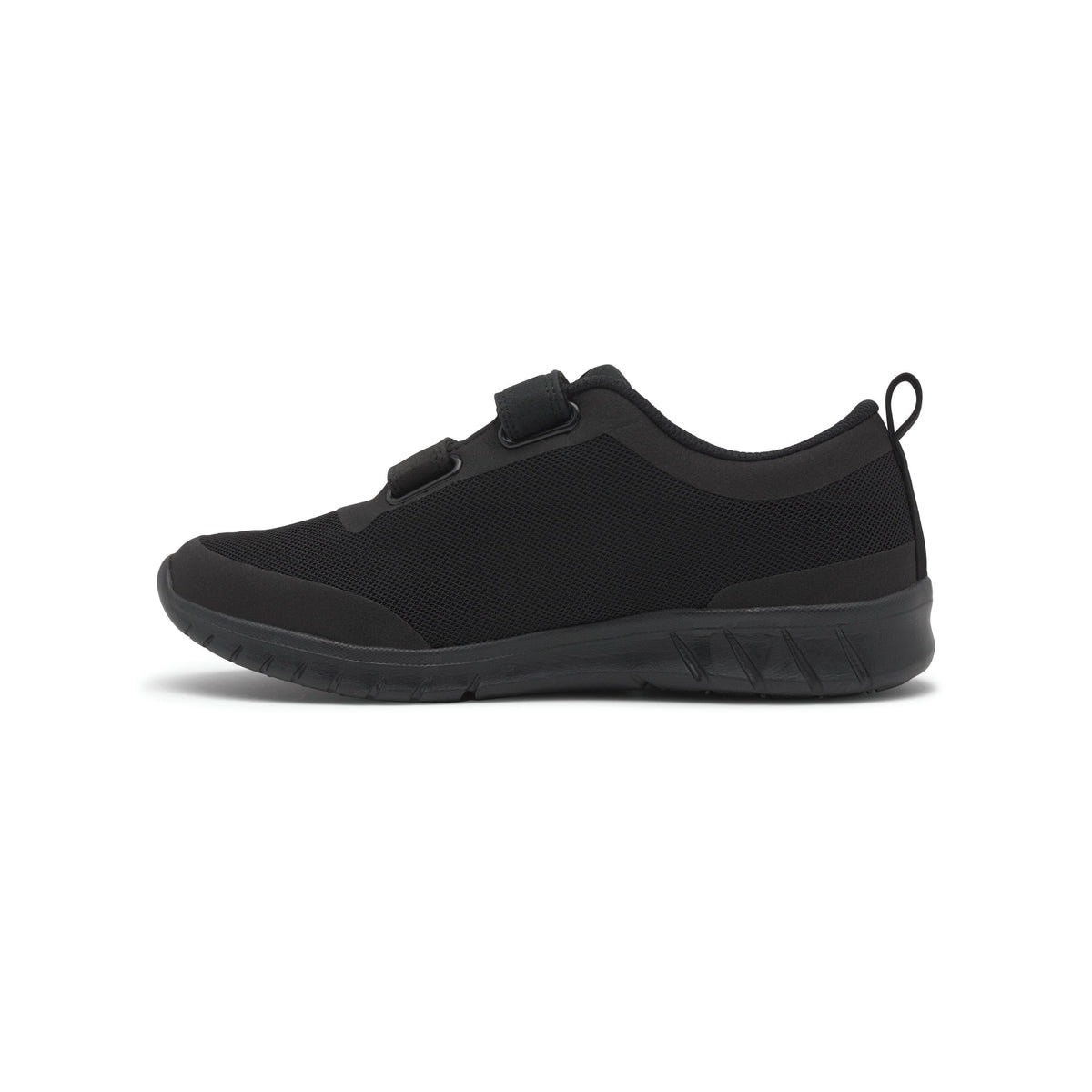 Alma Velcro Black Shoes 