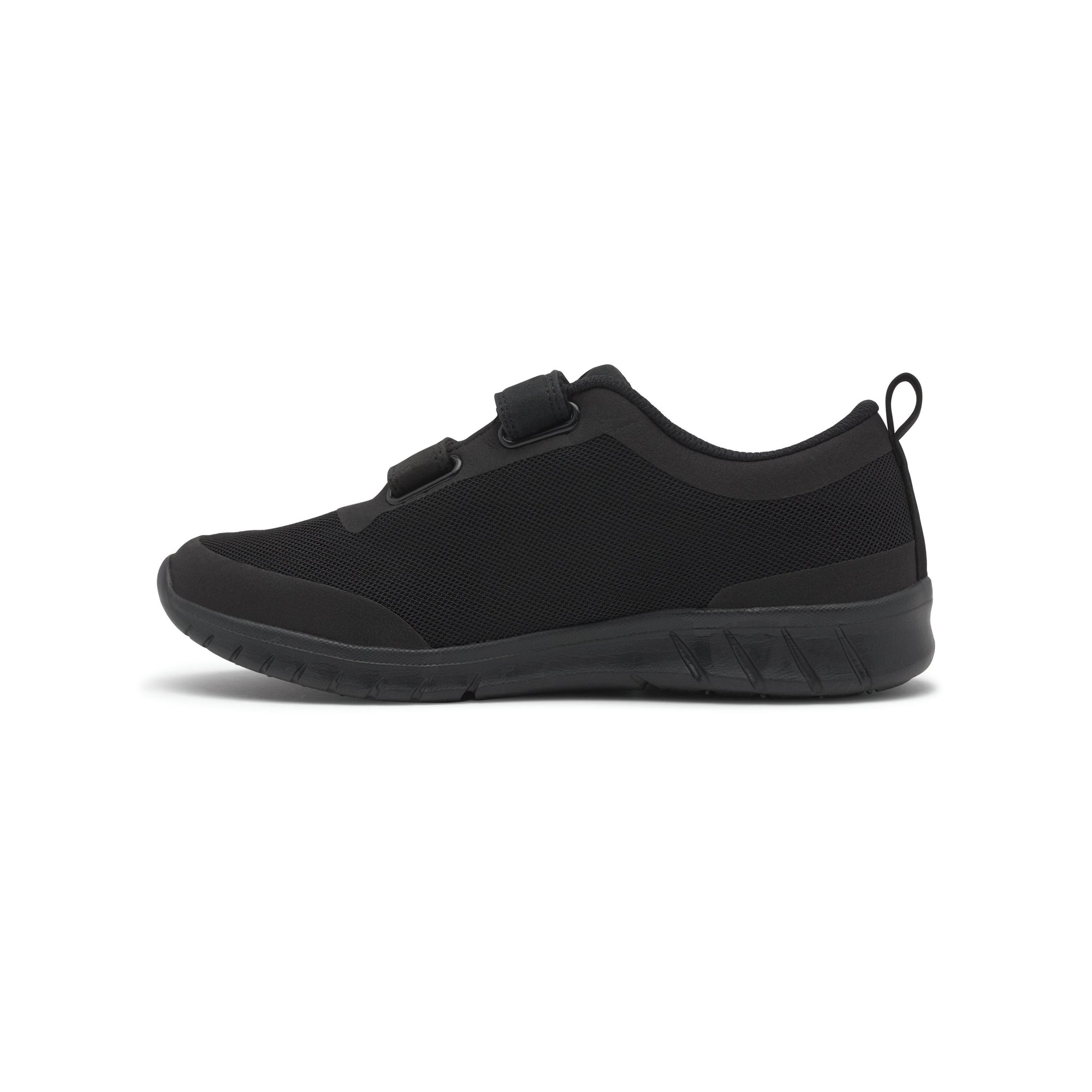 Alma Velcro Black Shoes 