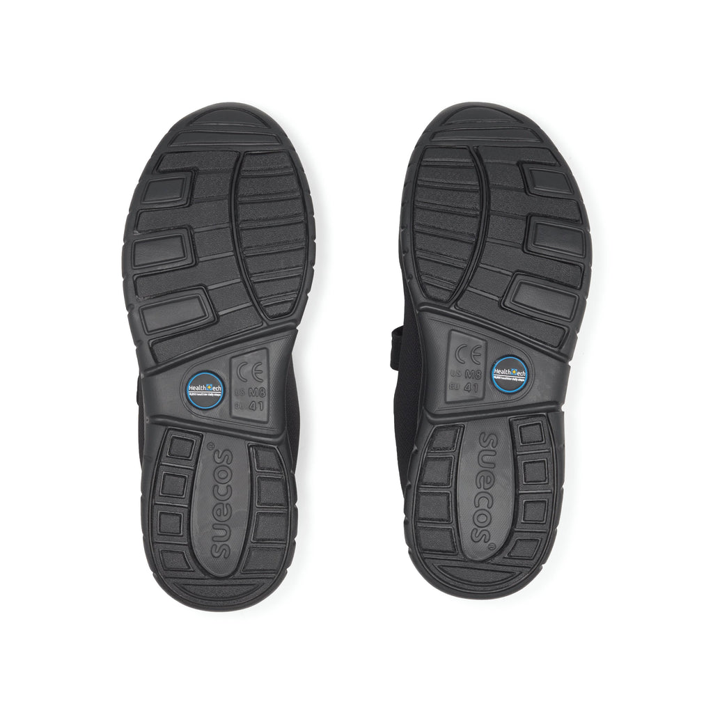 Alma Velcro Black Shoes 