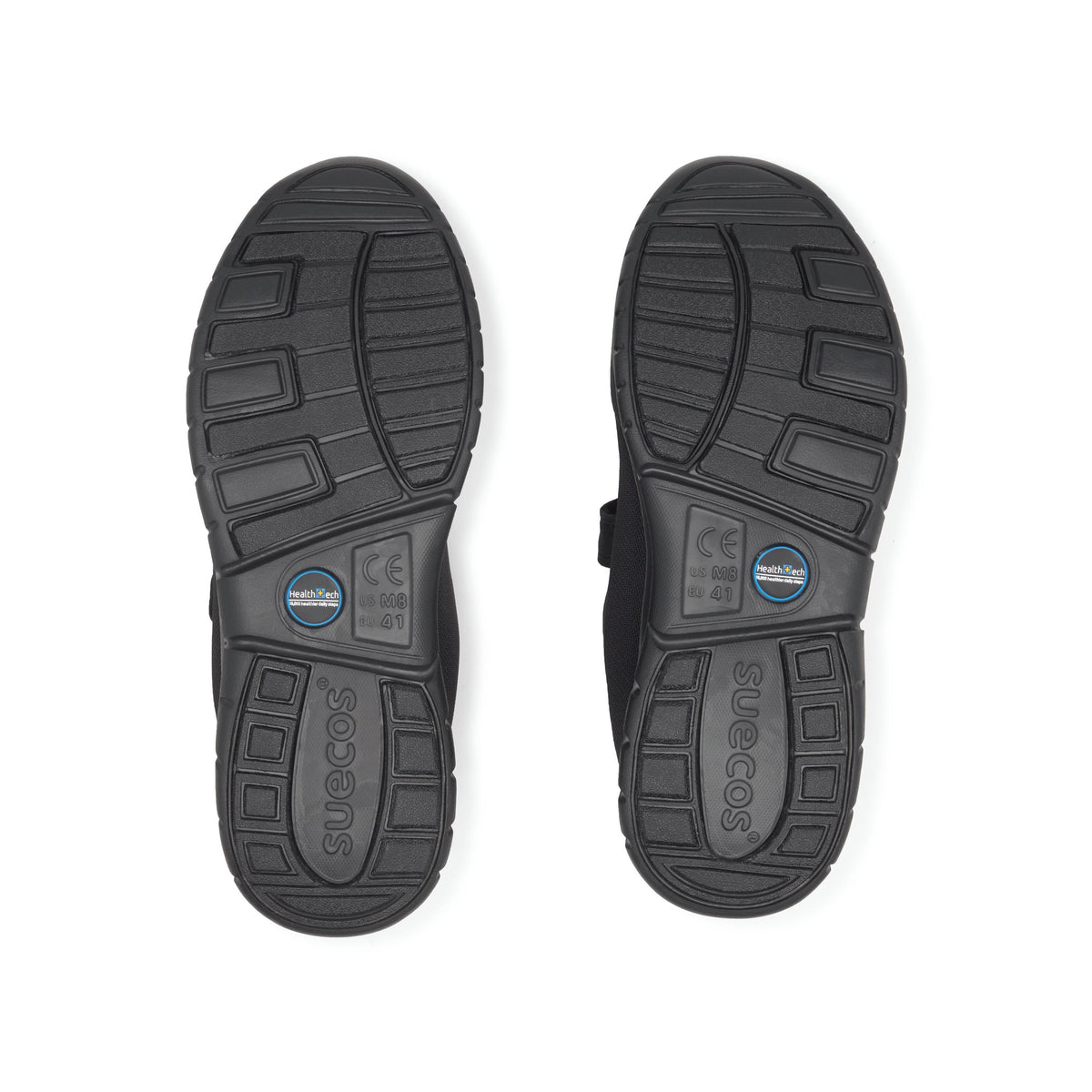 Alma Velcro Black Shoes 
