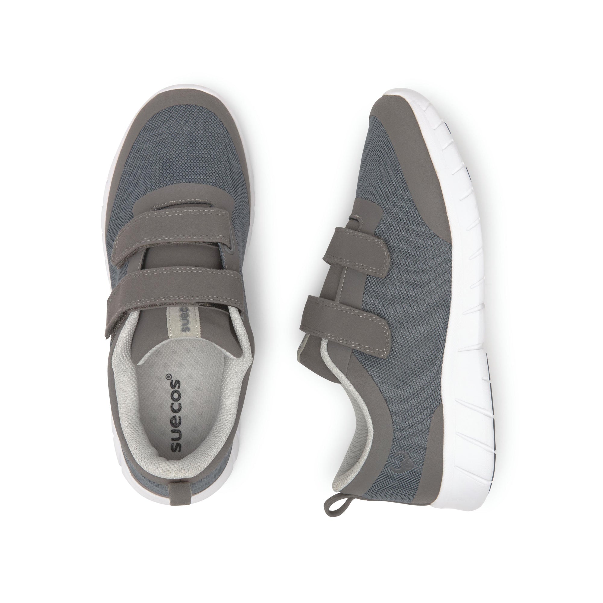 Alma Velcro Grey Shoes 
