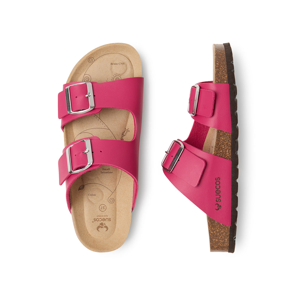 Bris Fuchsia Sandals 