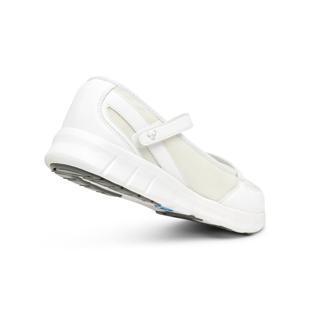 Frida White Ballet Flats 