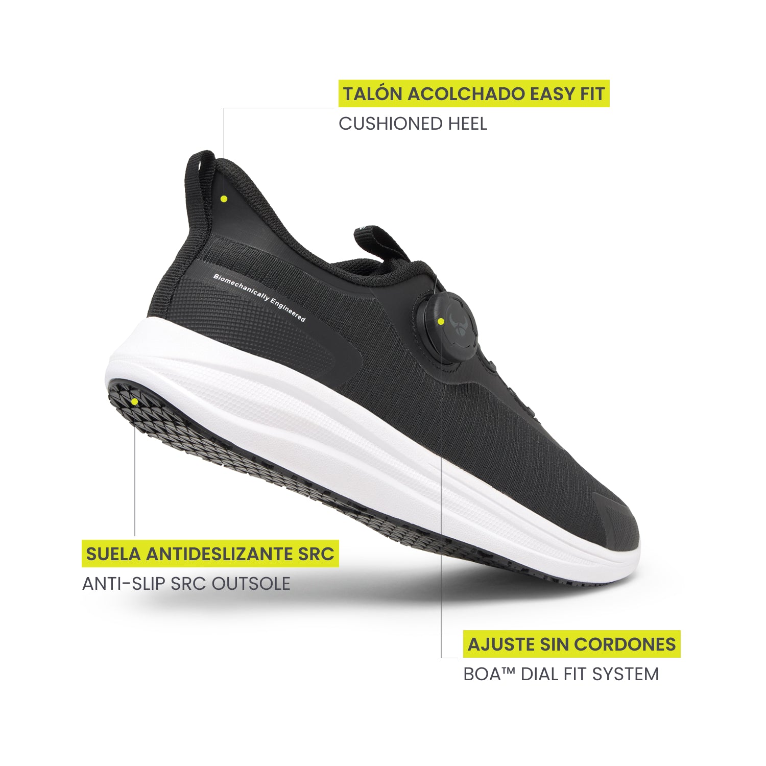 Hast Black and White Shoes 