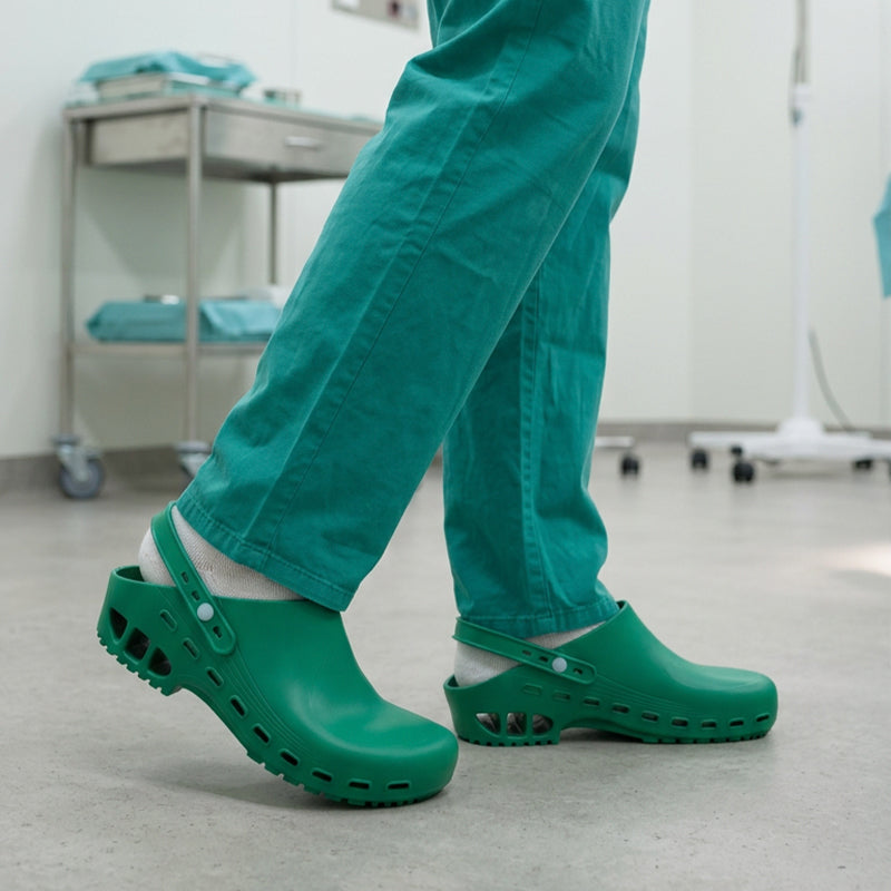 Ivar+ Green Clogs 