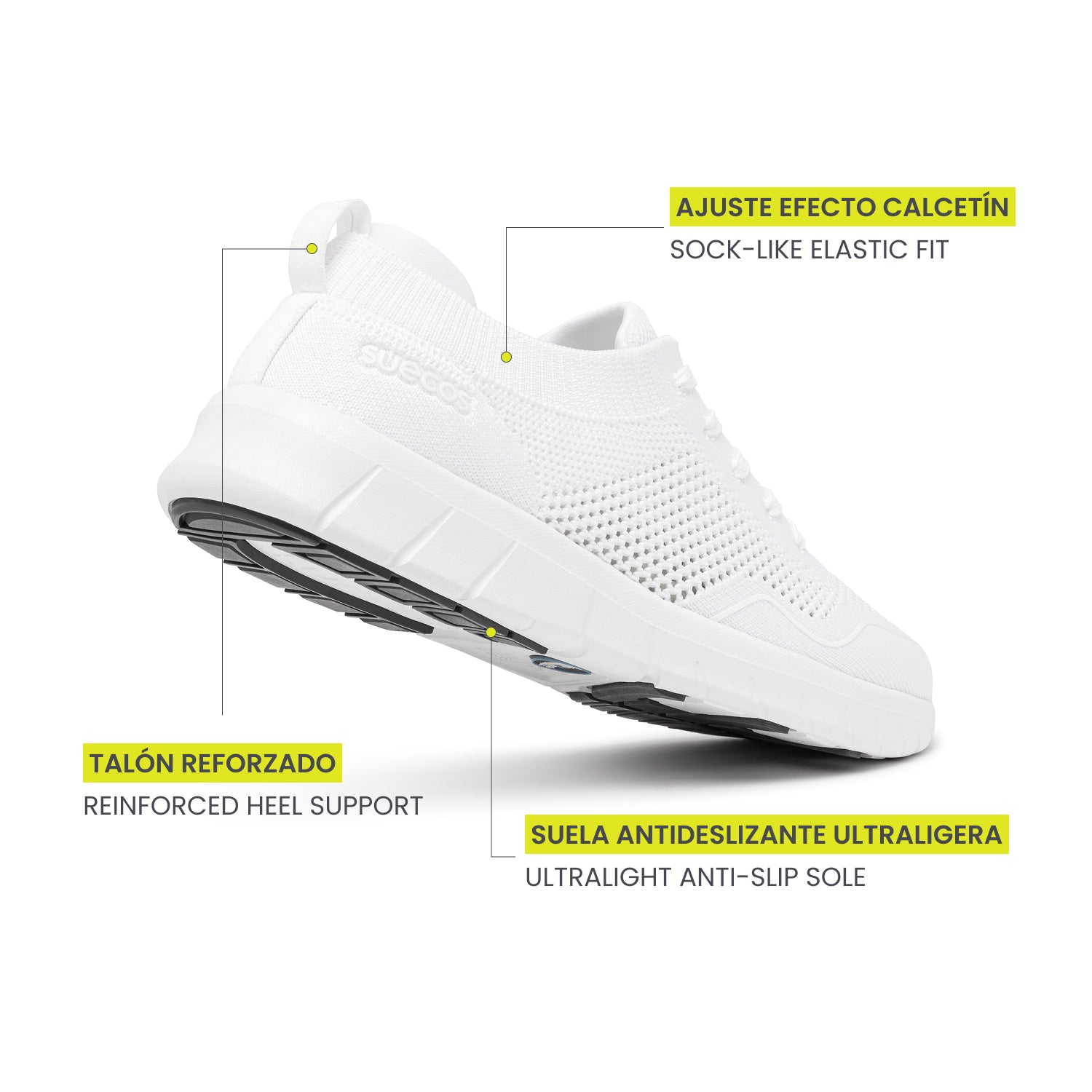 Lätt White Shoes 