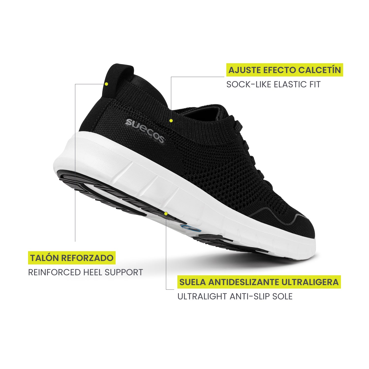 Lätt Black and White Shoes 