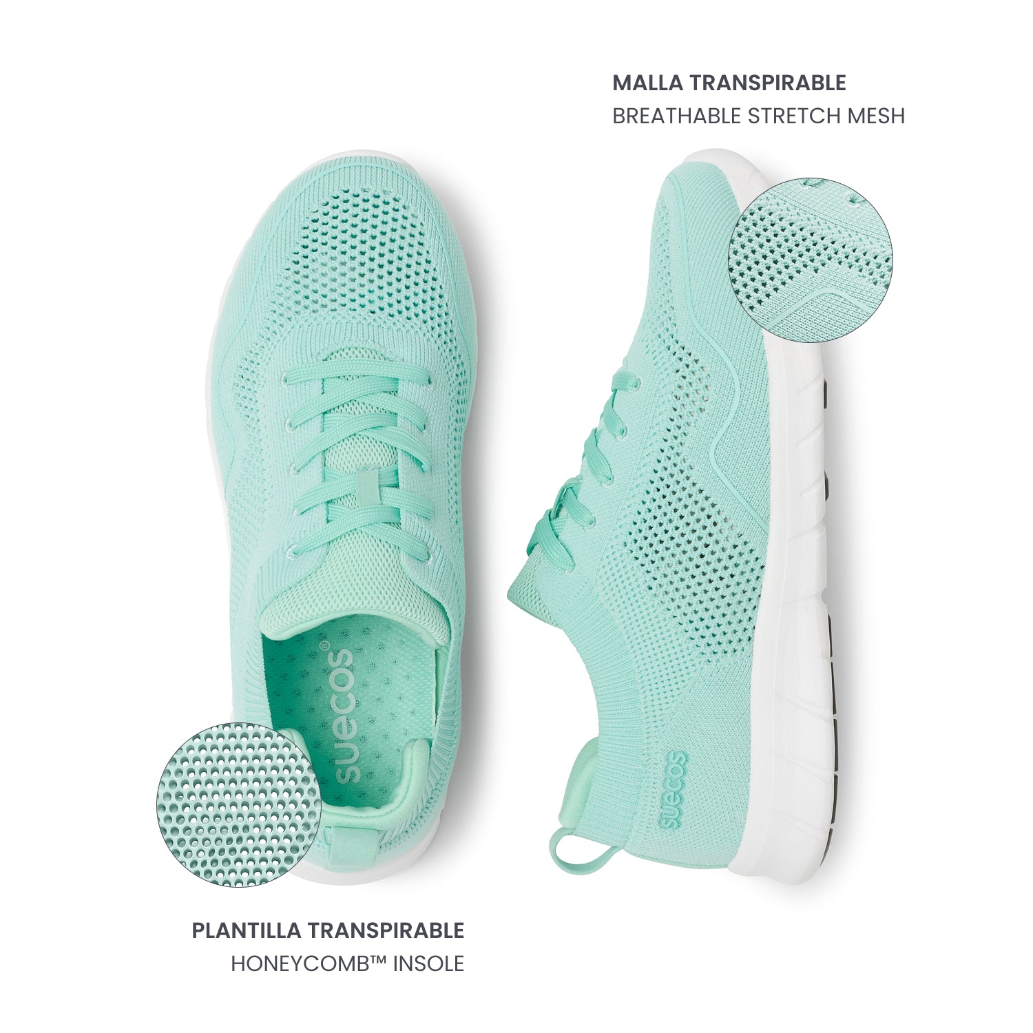 Lätt Mint Green Shoes 