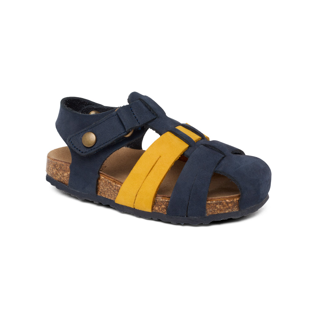 Liten Blue and Yellow Sandals 