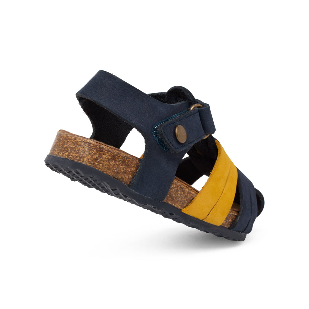 Liten Blue and Yellow Sandals 