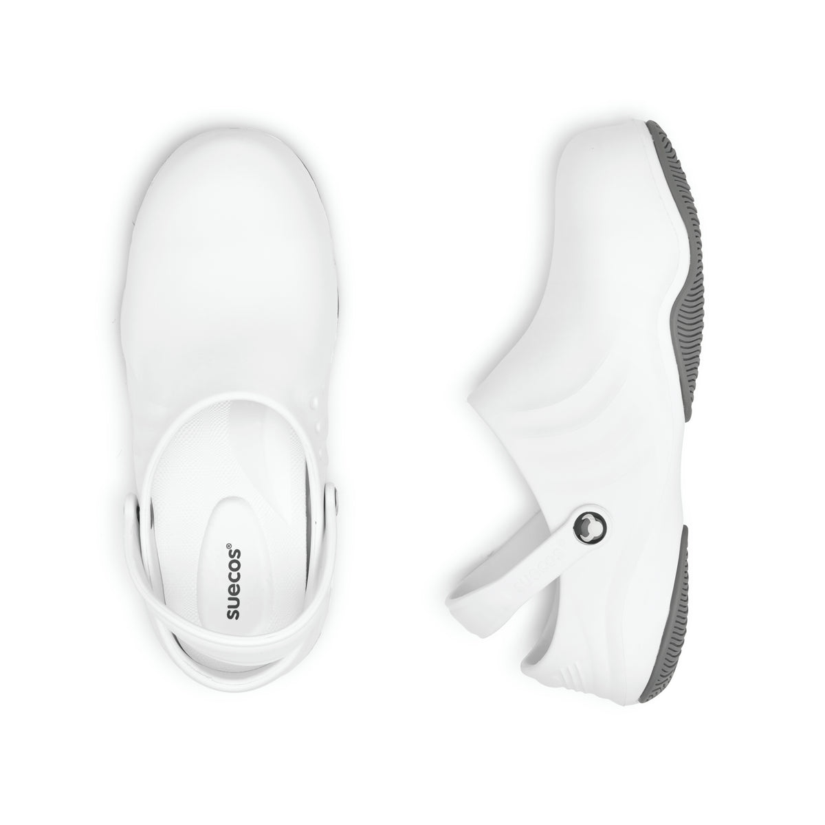 Magnus White Clogs 