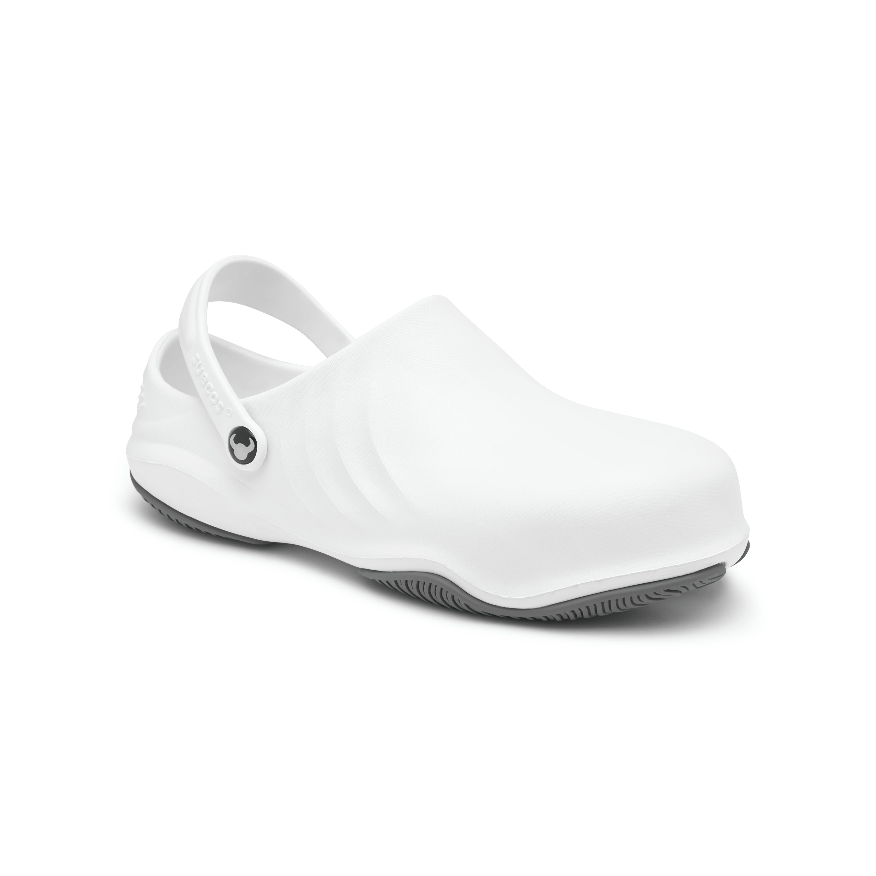 Magnus White Clogs 