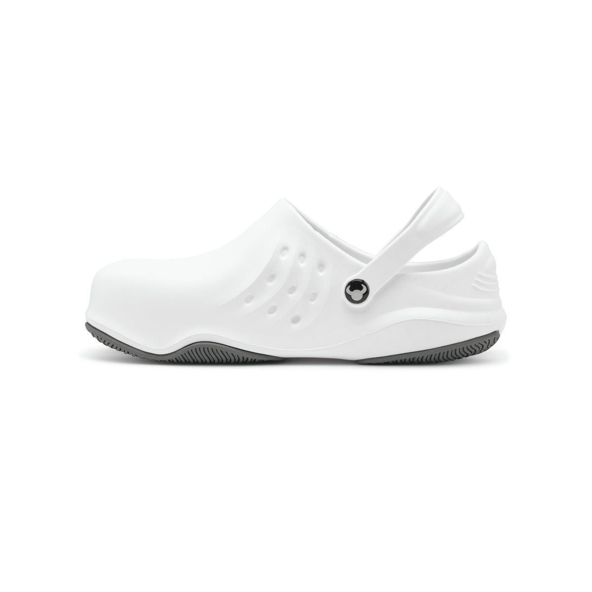 Magnus White Clogs 