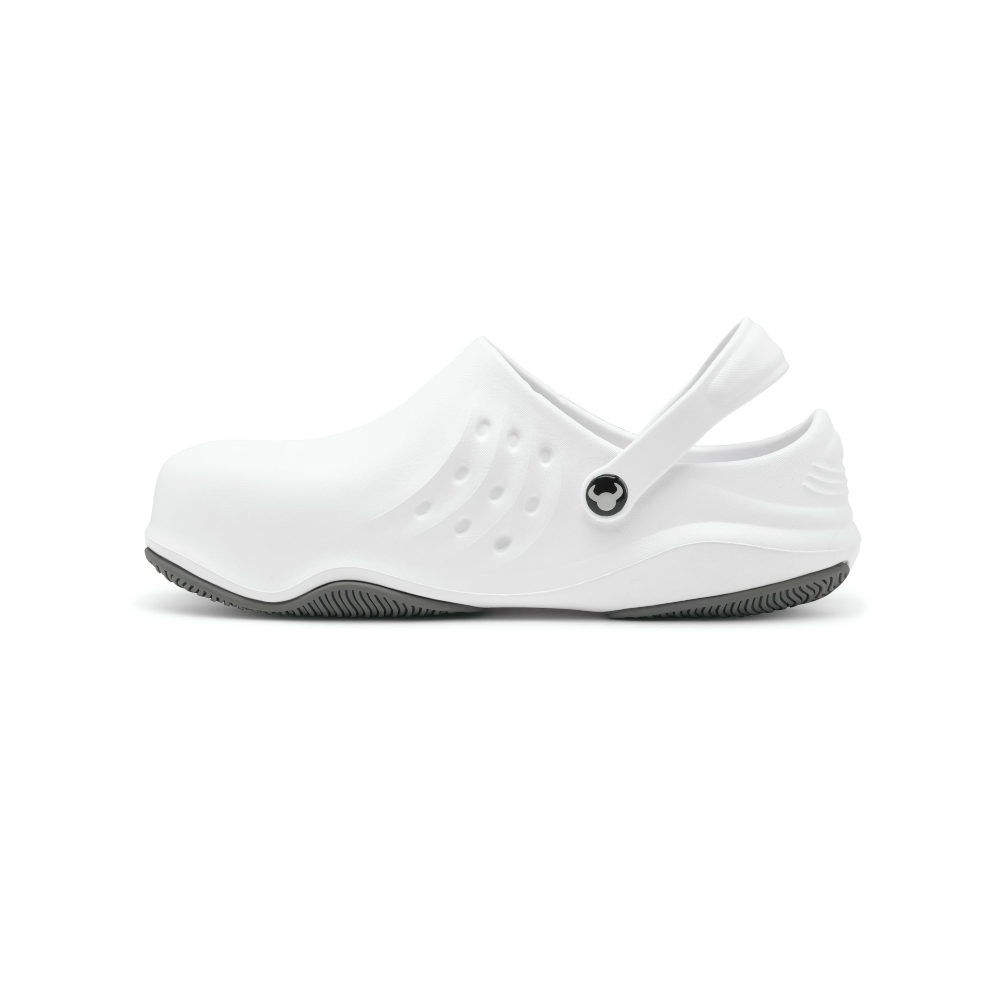 Magnus White Clogs 