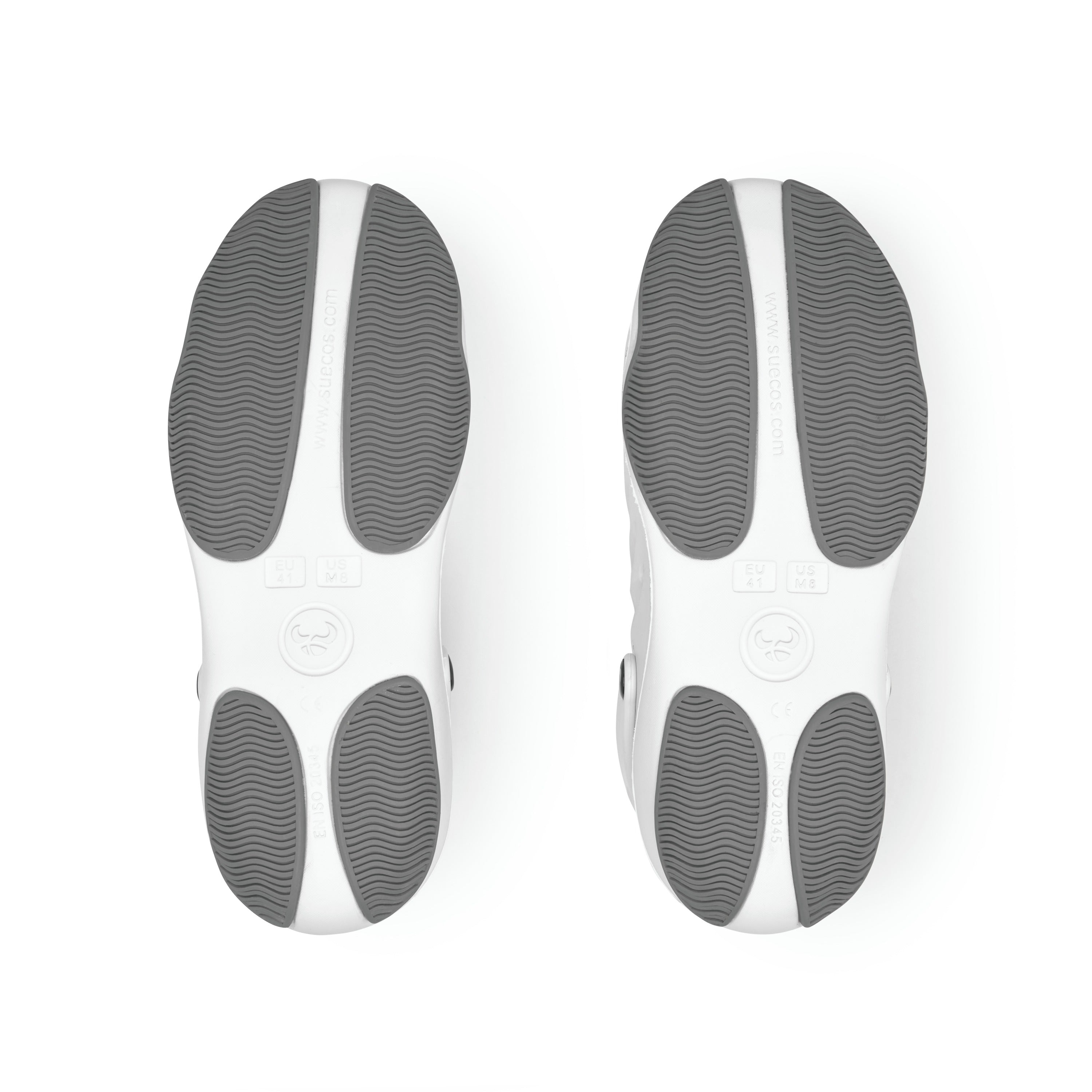 Magnus White Clogs 
