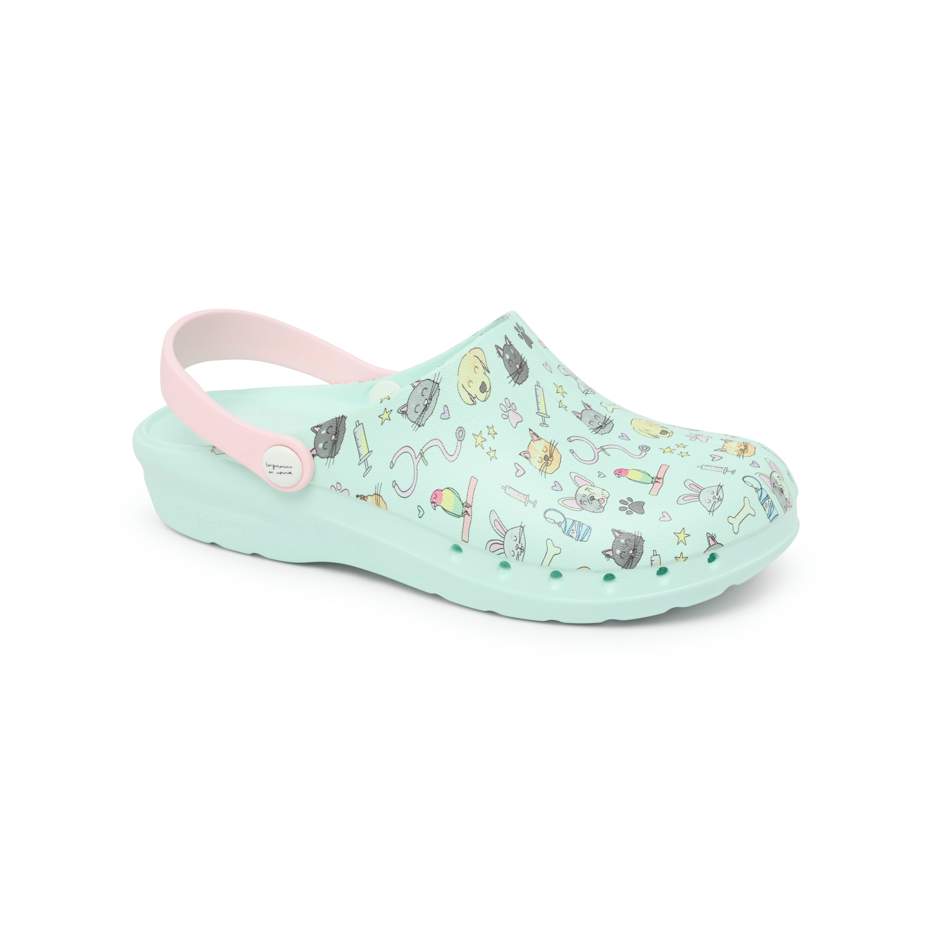 Oden+ Nurse in Trouble Animal Clogs 