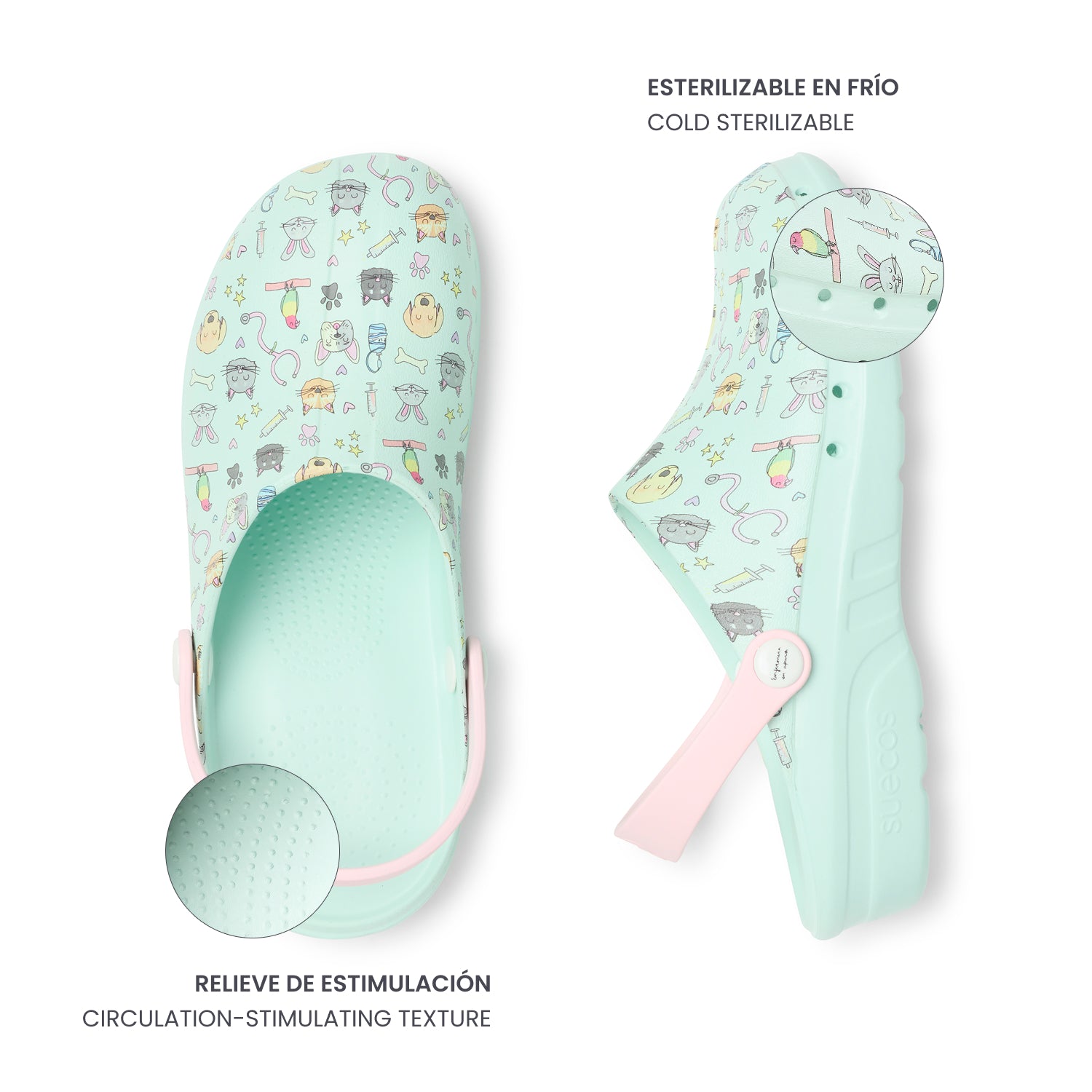 Oden+ Nurse in Trouble Animal Clogs 
