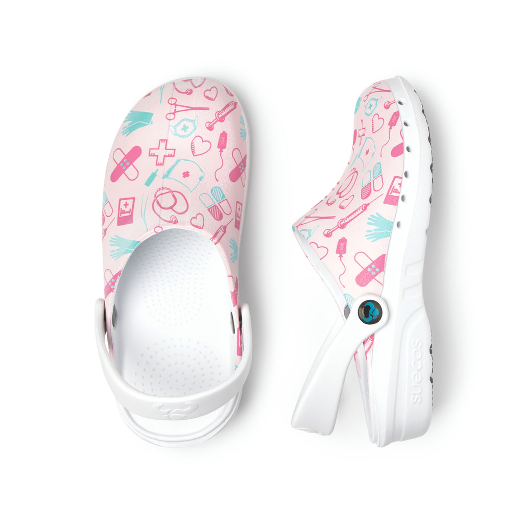 Oden+ Medical Pink Clogs 