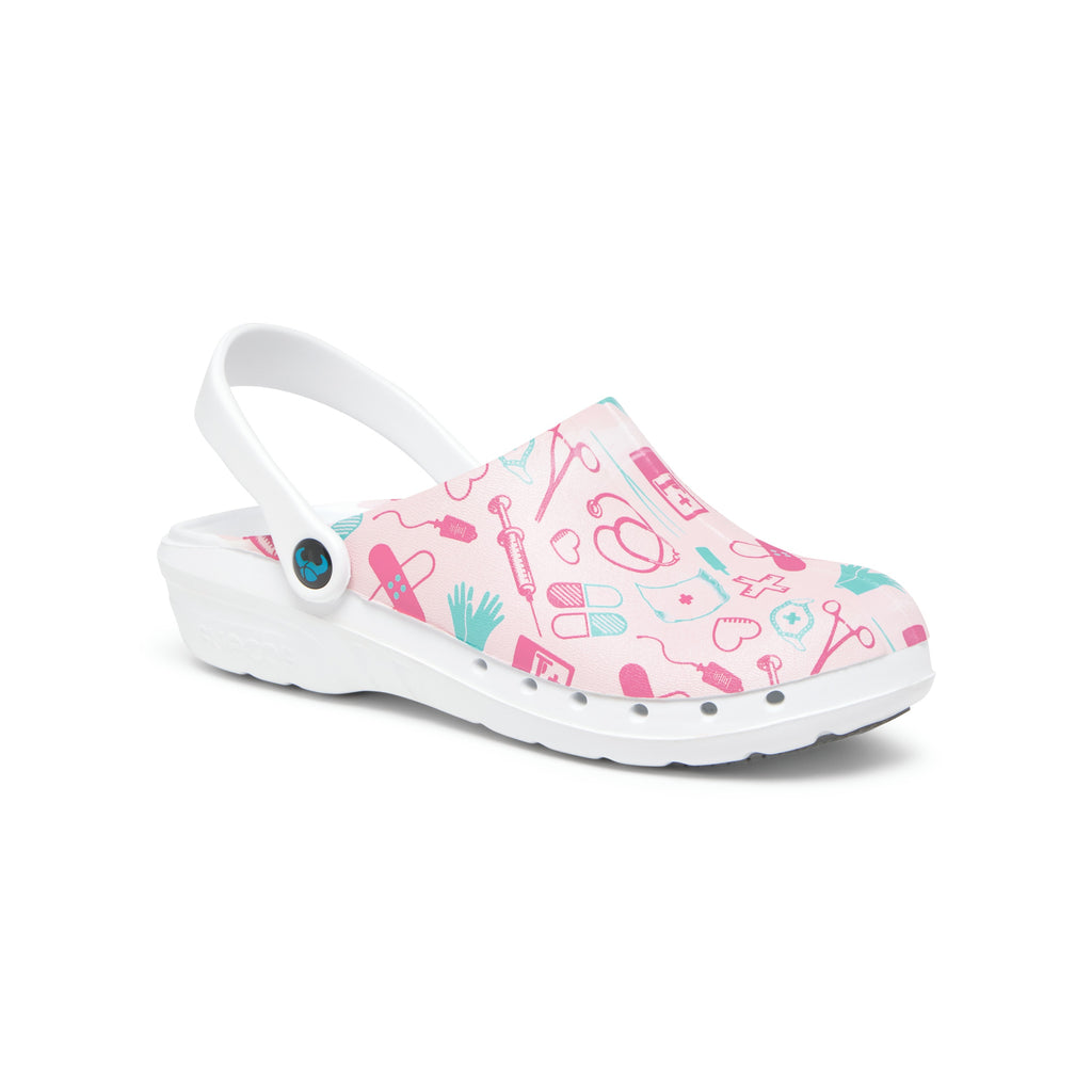 Oden+ Medical Pink Clogs 