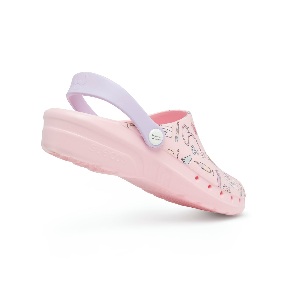 Oden+ Nurse in Distress Pink Clogs 