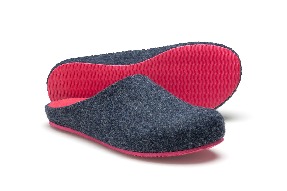 Sansa Navy Blue and Pink Shoes 