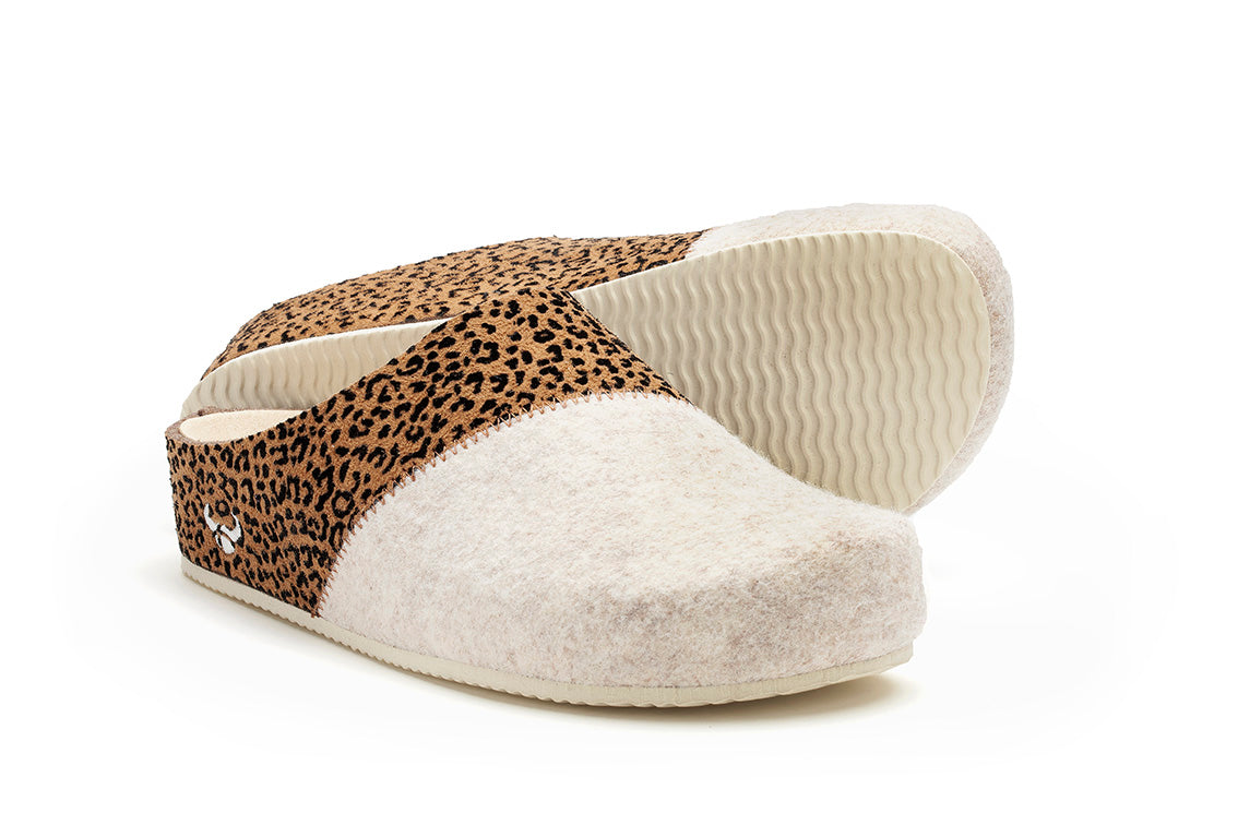 Sansa Leopard Wedge Shoes 