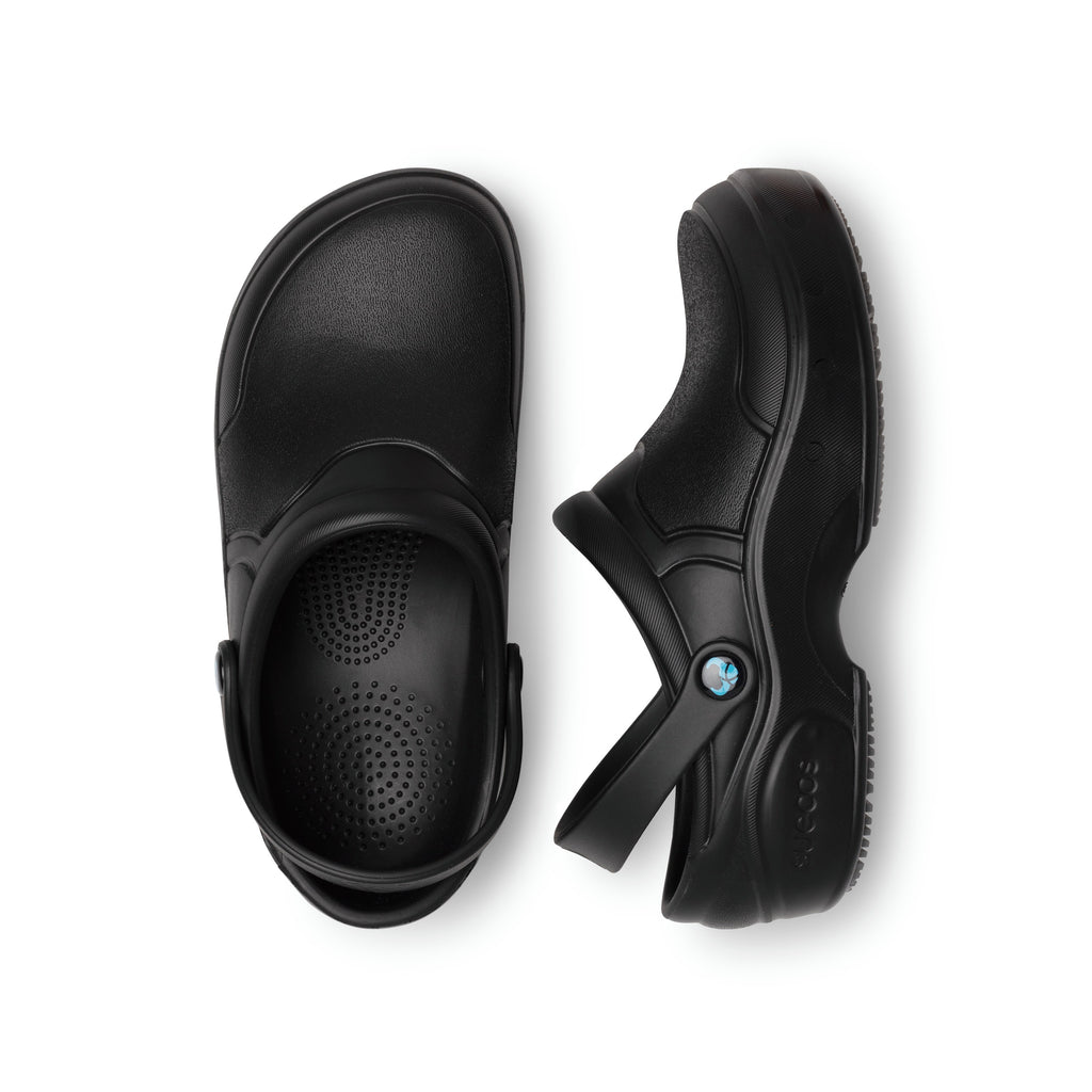Thor+ Closed Black Clogs 