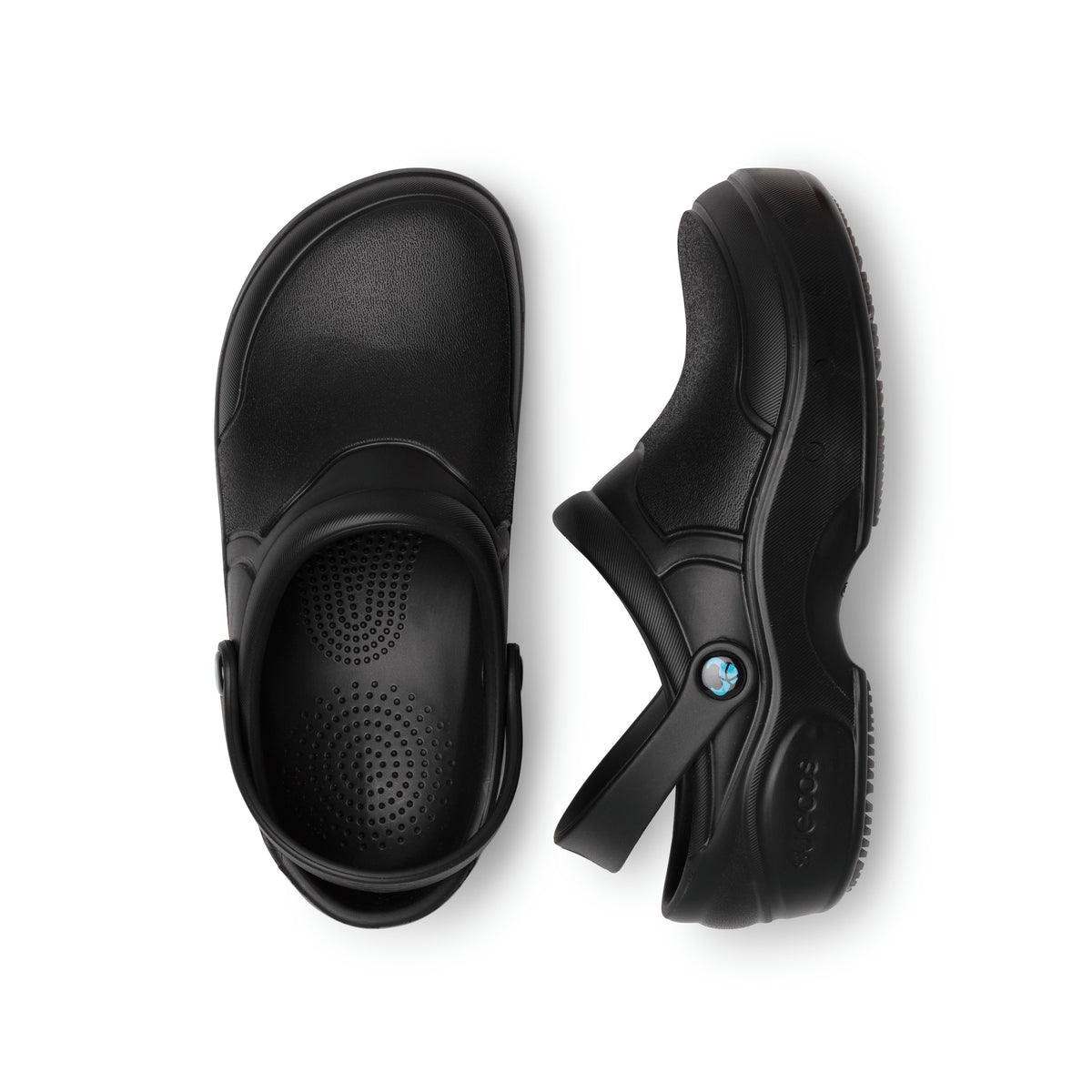 Thor+ Closed Black Clogs 