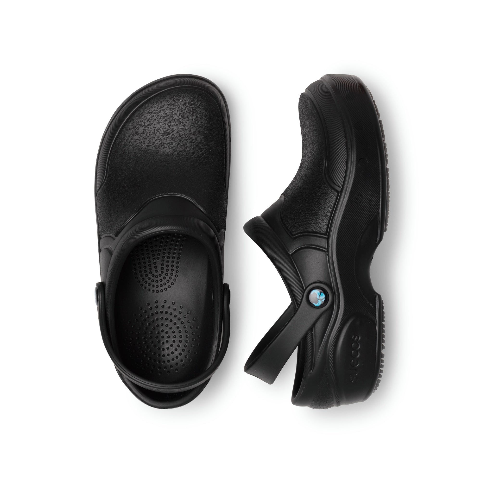 Thor+ Closed Black Clogs 