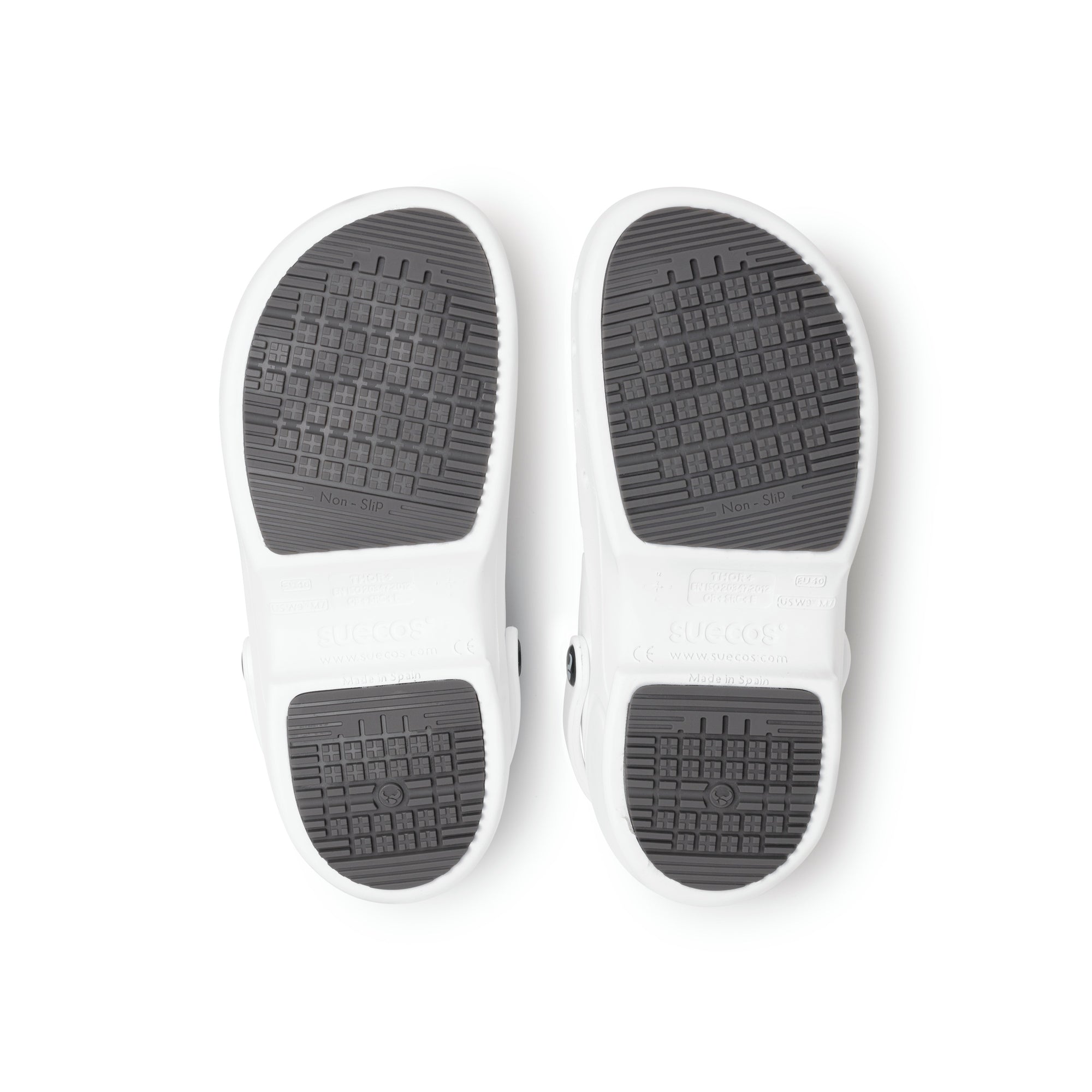 Thor+ White Clogs 