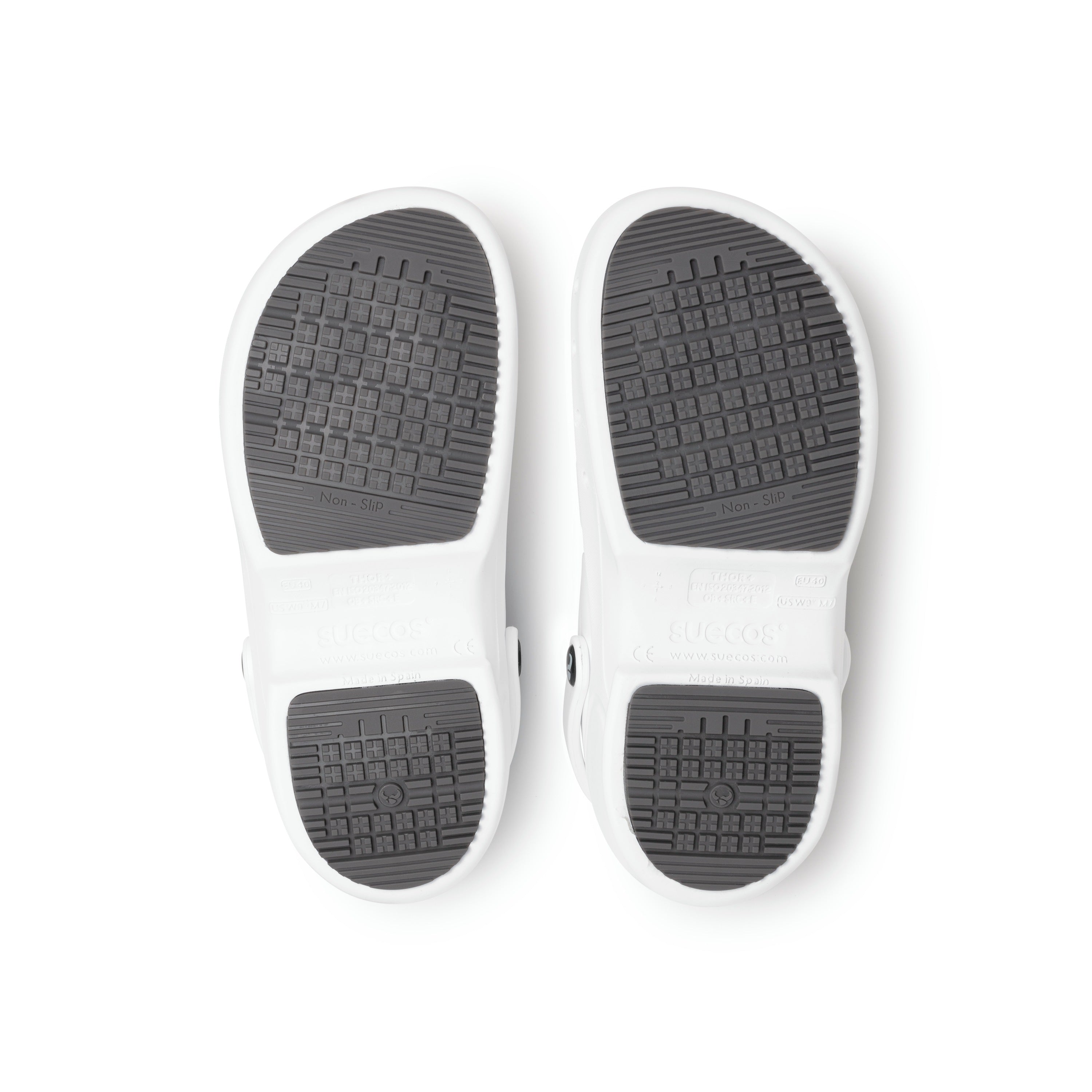 Thor+ White Clogs 