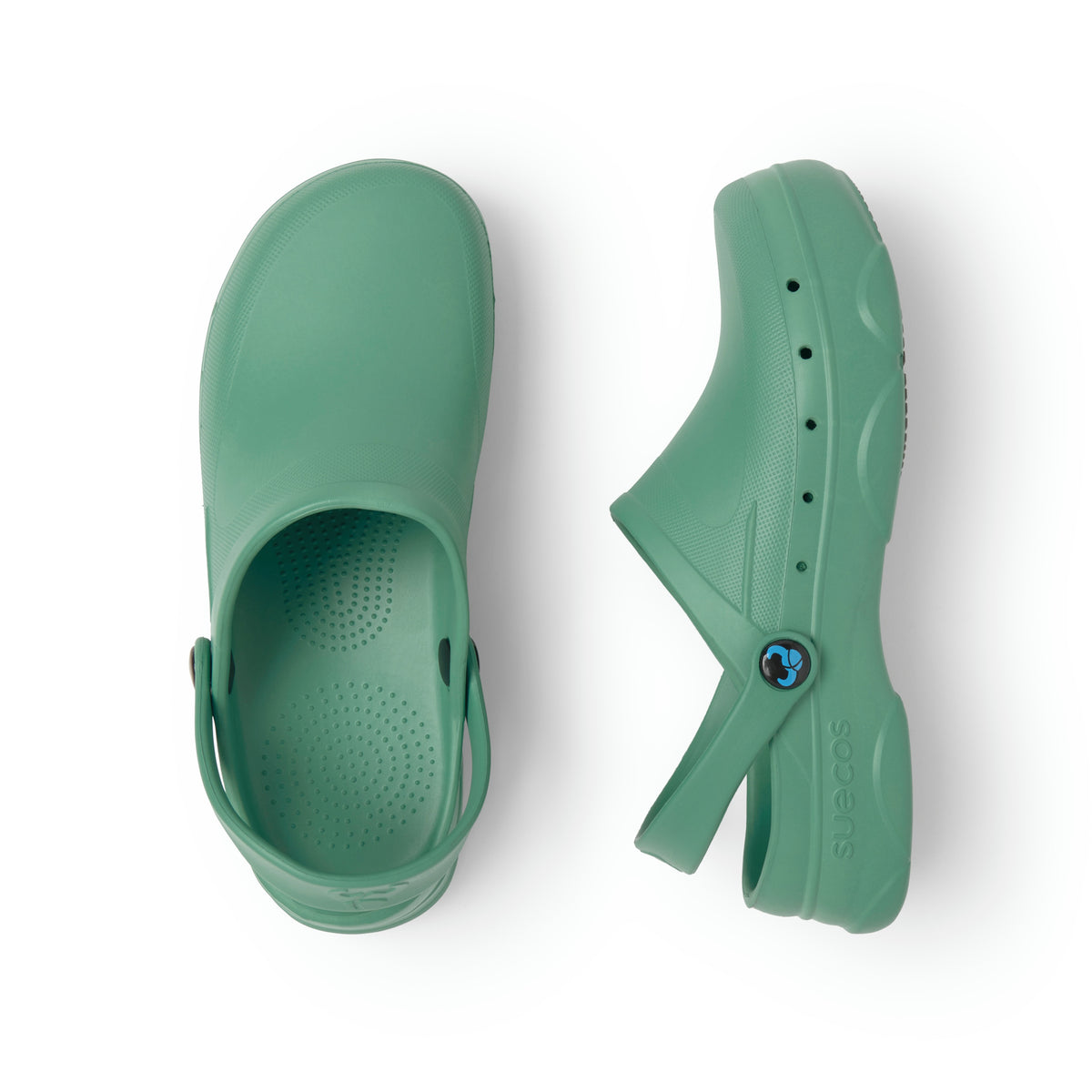 Vidar+ Green Clogs 