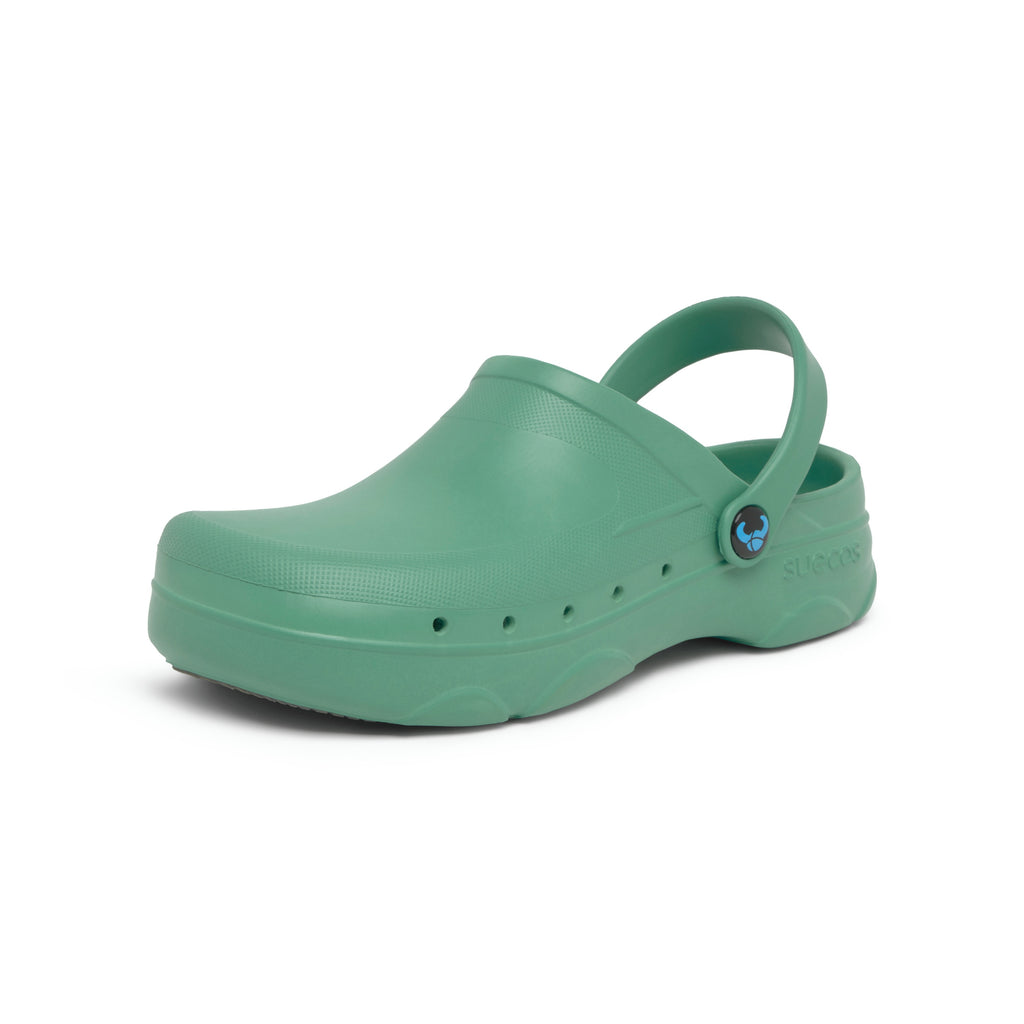 Vidar+ Green Clogs 