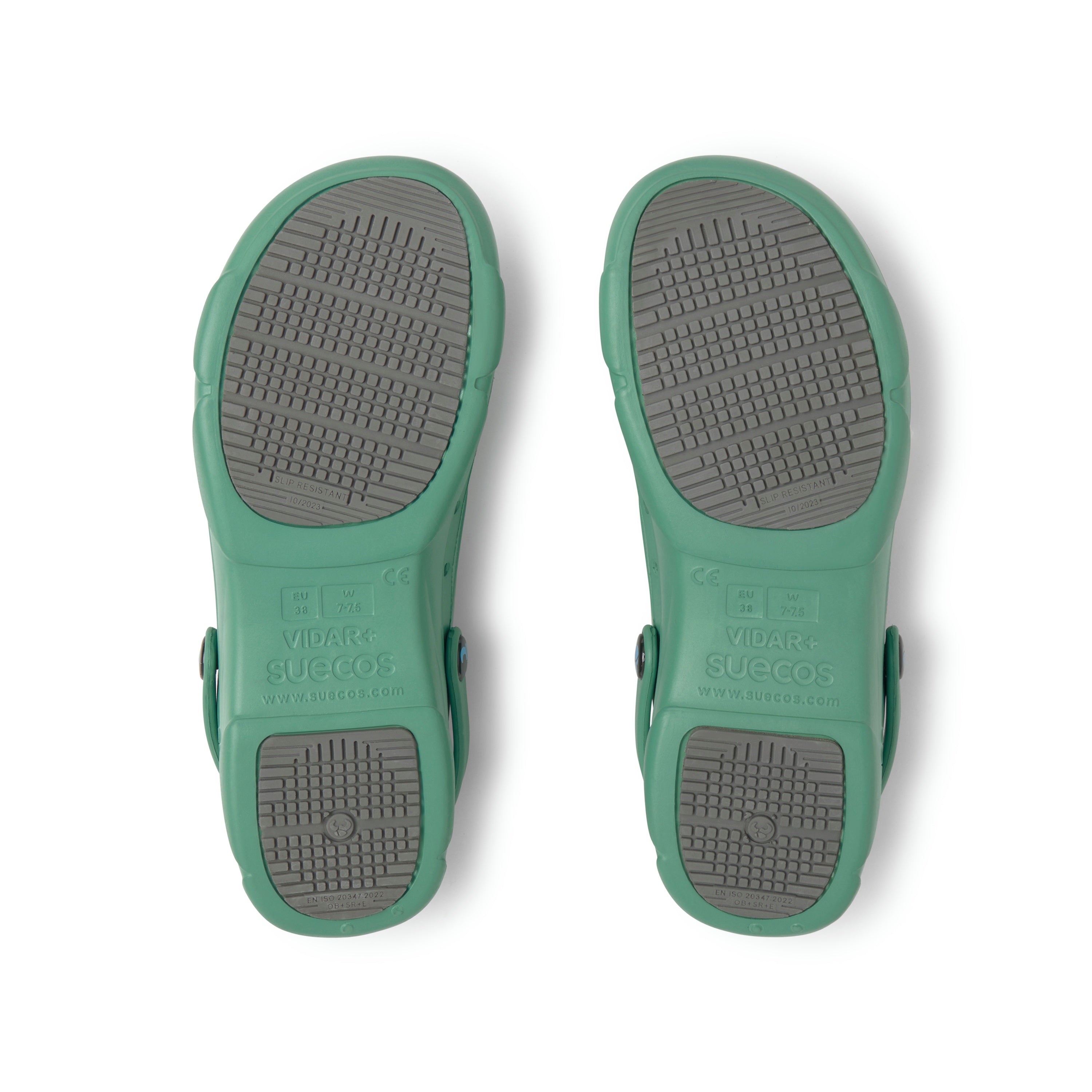 Vidar+ Green Clogs 