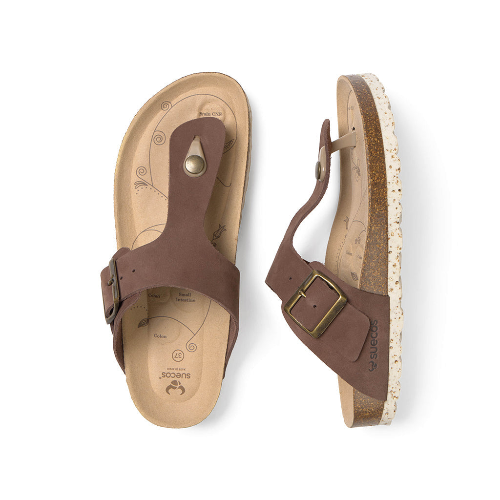 Viky Brown Sandals 