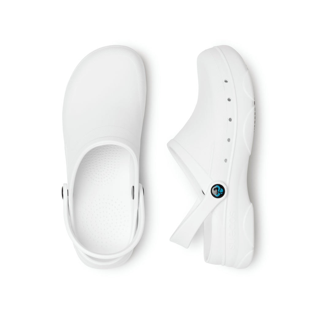 Vidar+ White Clogs 