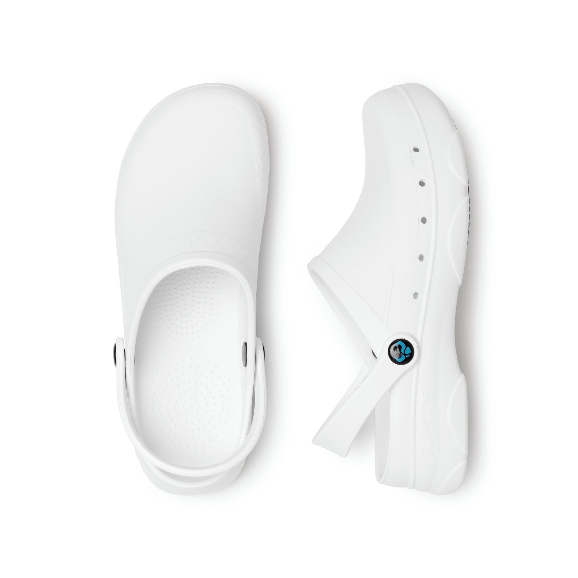 Vidar+ White Clogs 