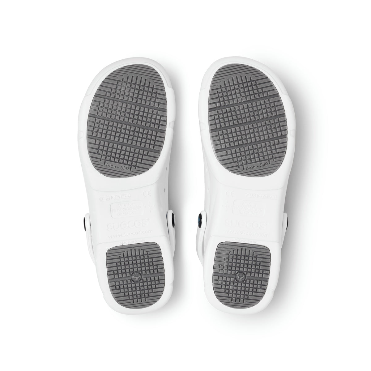 Vidar+ White Clogs 