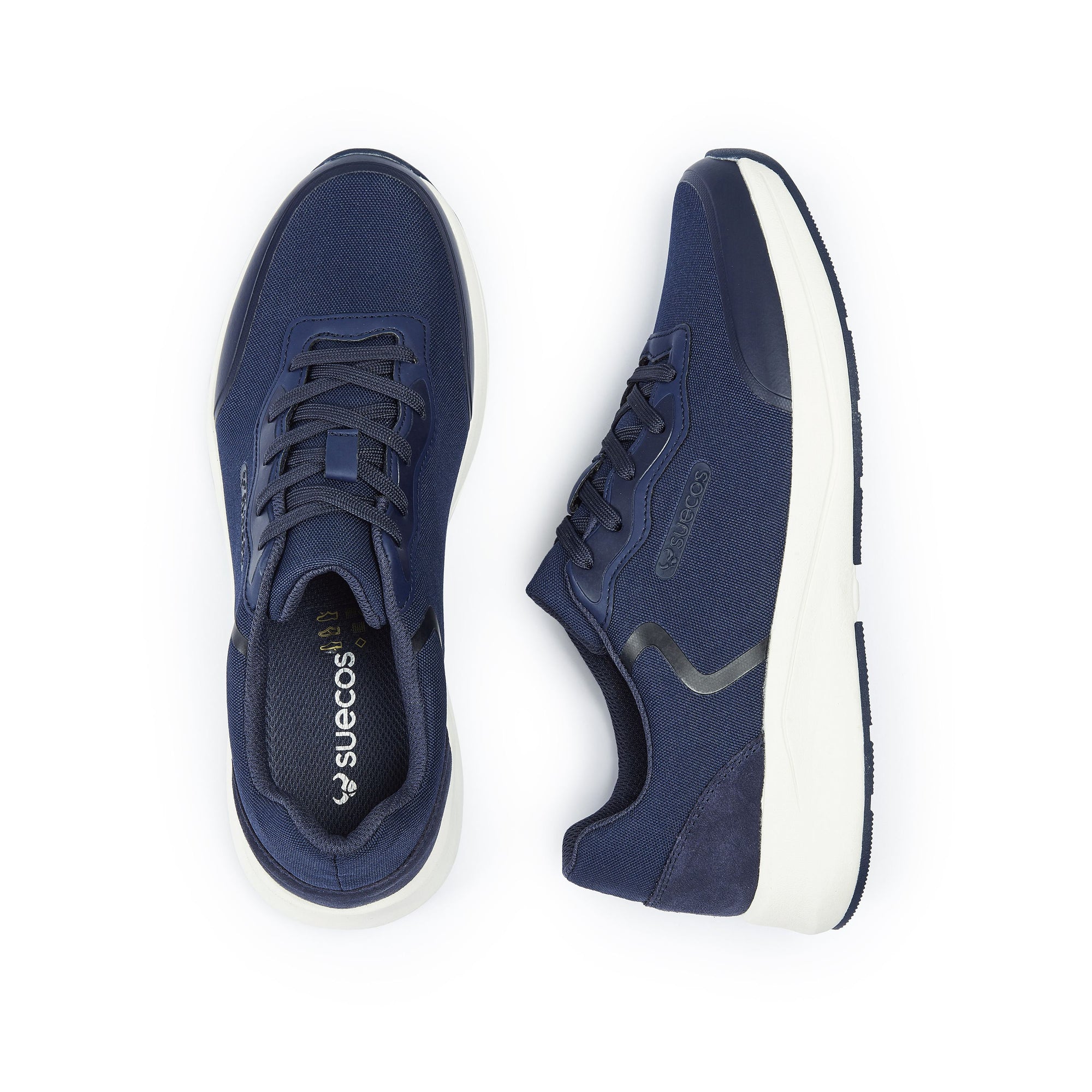 Vinter Navy Blue Shoes 