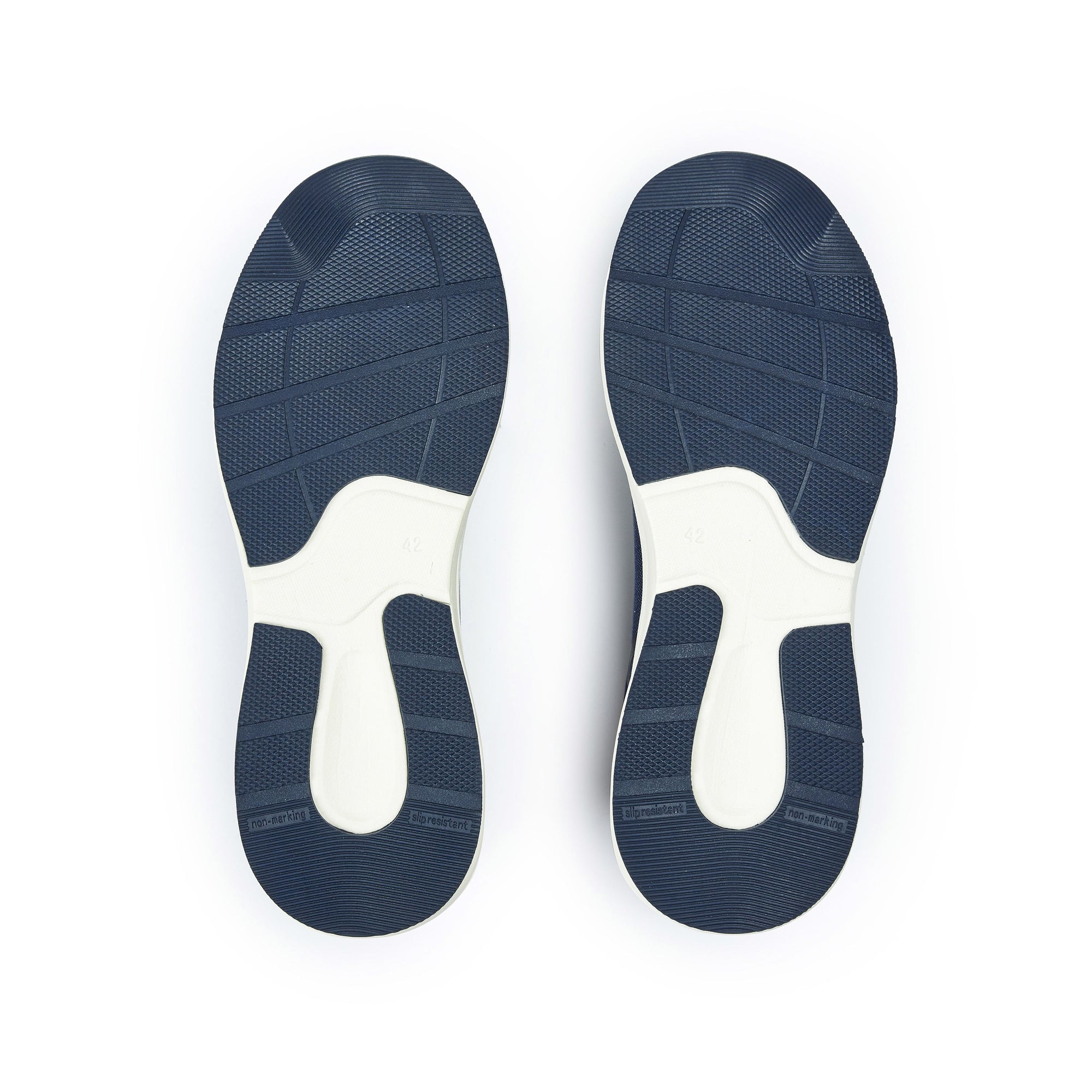 Vinter Navy Blue Shoes 
