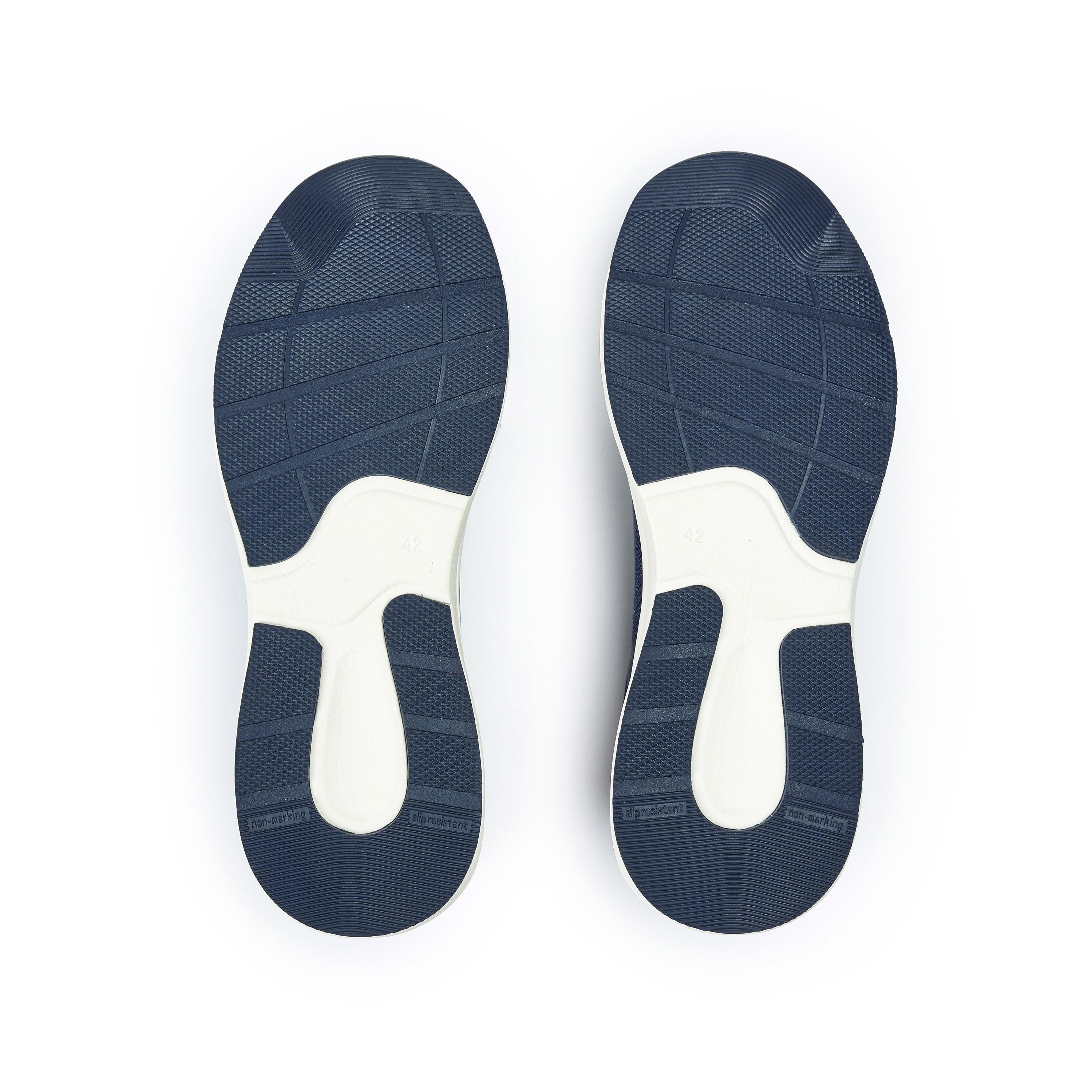 Vinter Navy Blue Shoes 
