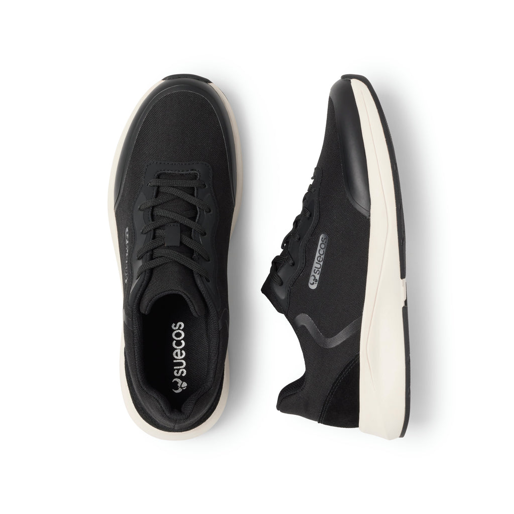 Vinter Black and White Shoes 