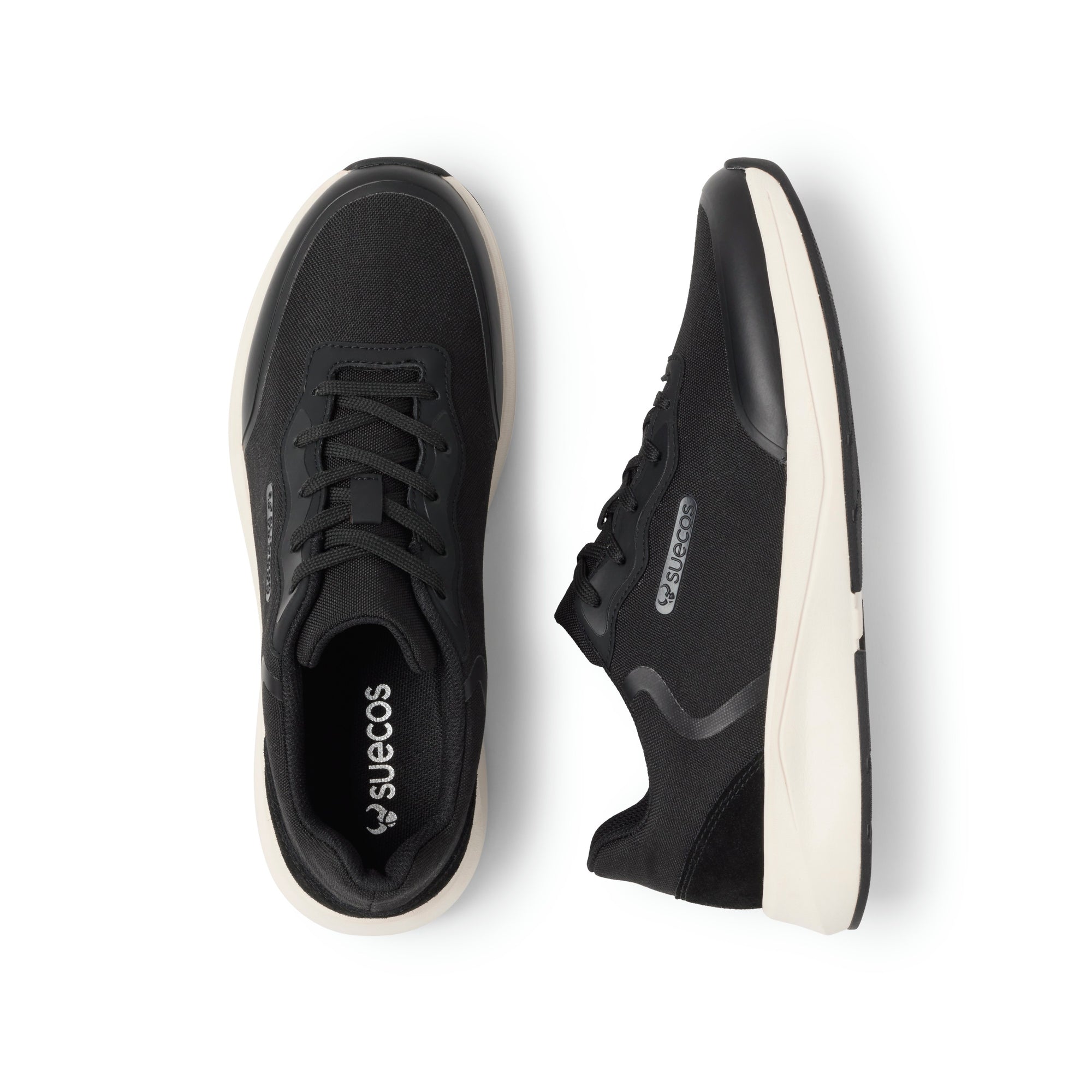 Vinter Black and White Shoes 