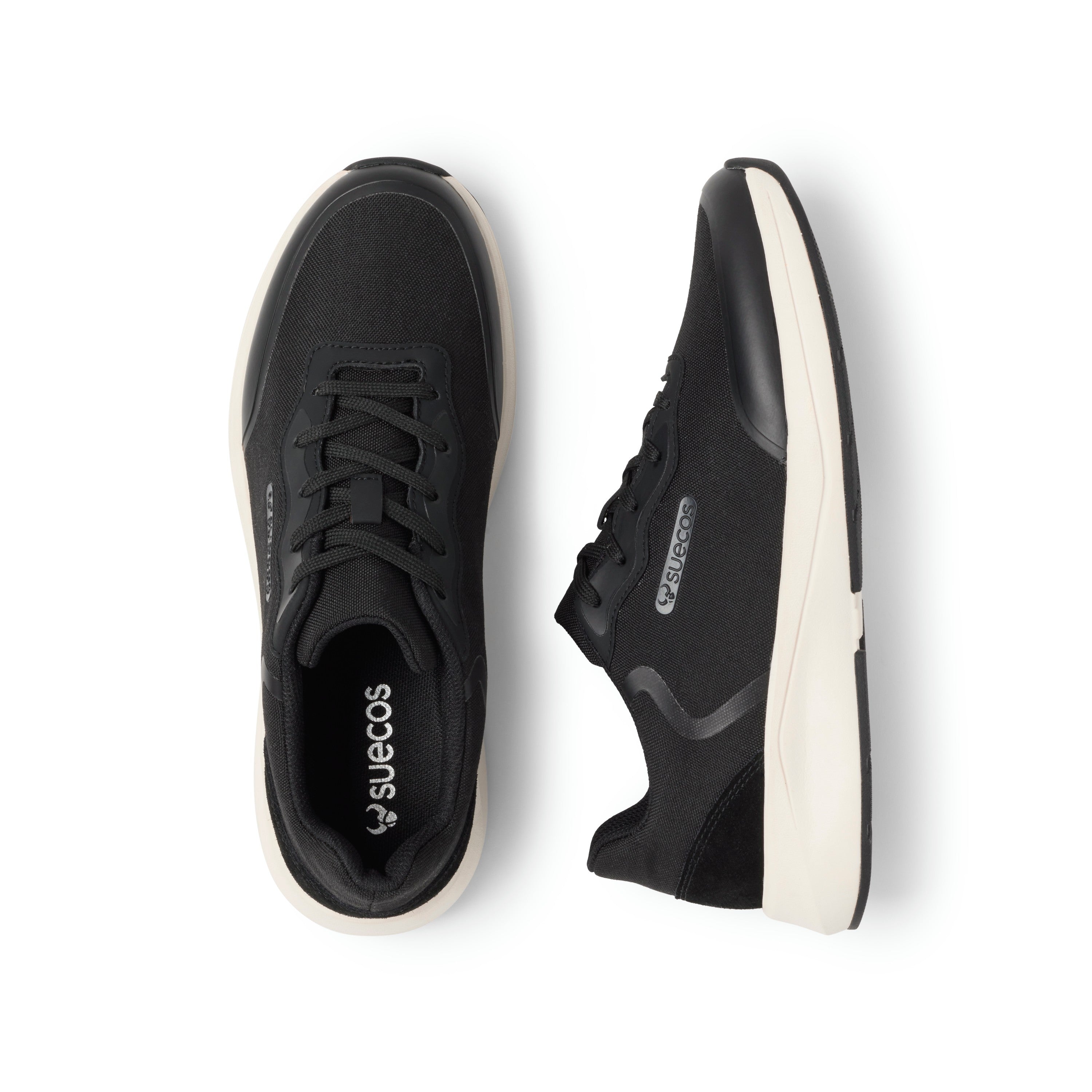 Vinter Black and White Shoes 